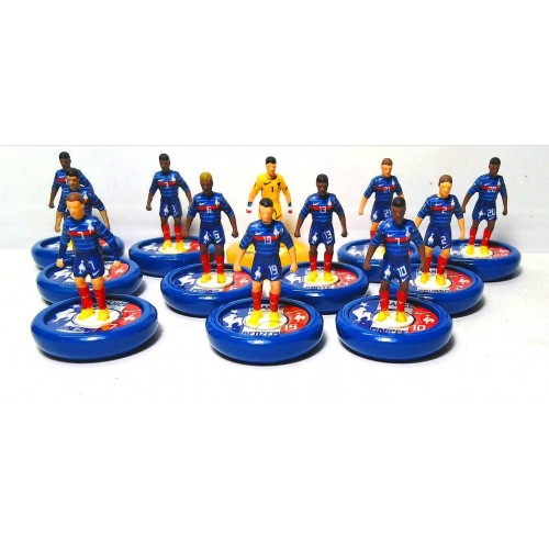 Subbuteo Andrew Table Soccer France EURO 2020 National Team on WSB Professional bases